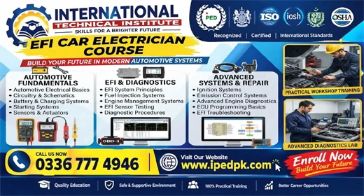 EFI Electrician Course in Rawalpindi Islamabad